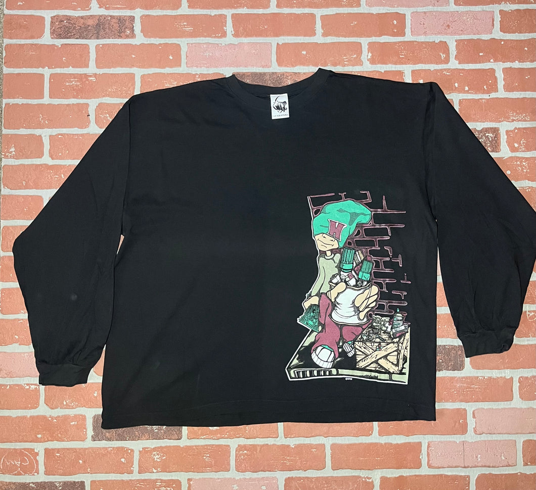 ORIGINAL 187 HUDDA WITH ZIPHE TAG.

NOS (NEW OLD STOCK) FROM 1993

100% COTTON XL LONG SLEEVE SHIRT.

“GRIP” IS THE NAME OF THIS CHARACTER.

THIS WILL BE NUMBERED WITH LETTER OF AUTHENTICITY.

THESE ARE LIMITED.